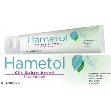 Hametol El ve Yüz İçin Cilt Bakım Kremi 30 gr