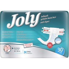 Joly Esnek Belbantlı Yetişkin Hasta Bezi 30 Lu Medium